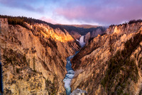 Yellowstone Falls II, YNP Photo