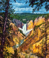 Yellowstone Falls I CB