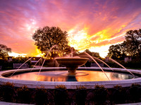 Sunrise at Rose Garden in Loose Park III Photo